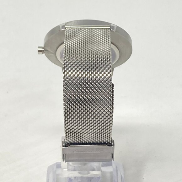 MVMT Watch Women 38mm Silver Tone Marble Dial Mesh Band New Battery main image 14